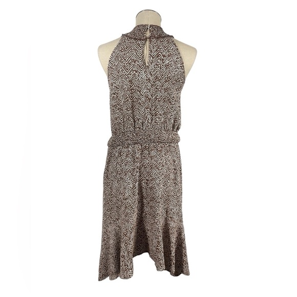 NWT Maurices Smocked Mock Neck Mini Dress Animal Print Size 2X - Picture 4 of 11